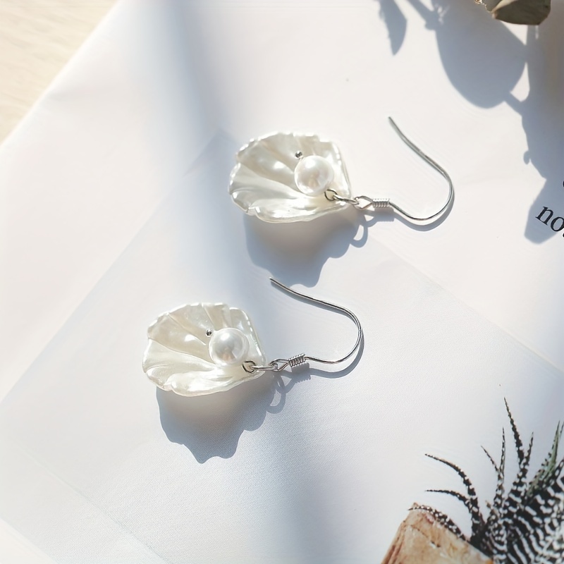 Bohemian Shell Dangle Earrings Women Souvenir